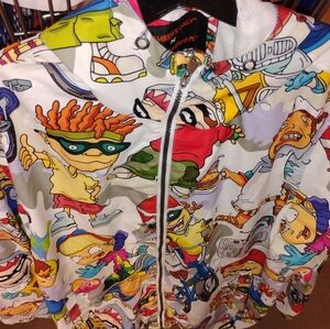 Members Only Jacket Nickelodeon Rugrats Mens XL windbreaker
